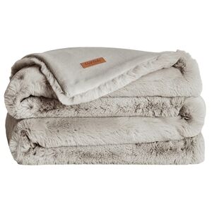 Unhide Lil Marsh 50x60 Throw , Used, Silver